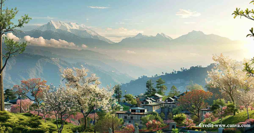 Gangtok in Spring