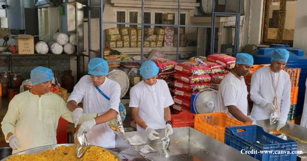 Food and Prasadam at ISKCON Hyderabad