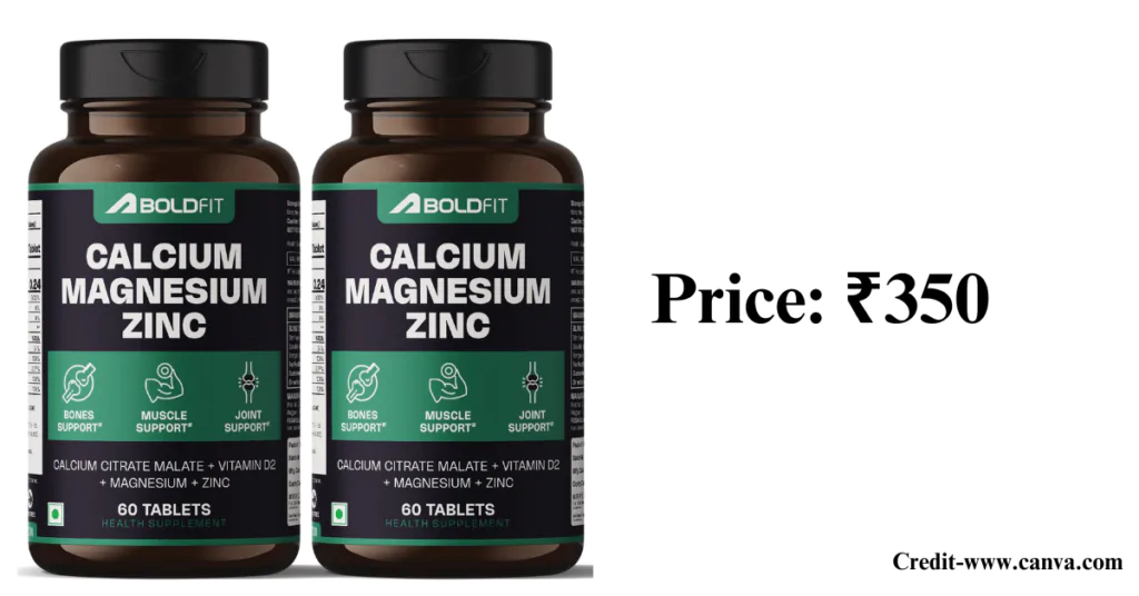 Boldfit Calcium Tablets