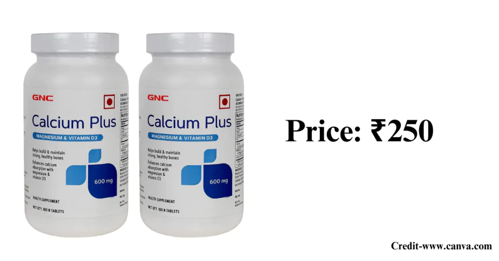 GNC Calcium Plus 600