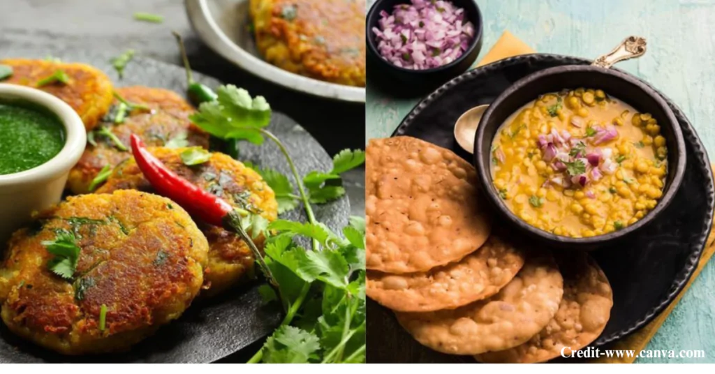 Ingredients for Dal and Pakwan