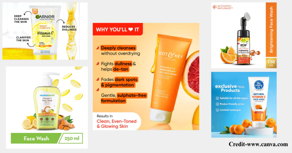 Top 5 Vitamin C Face Washes in the Market