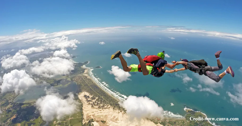 Skydiving in India
