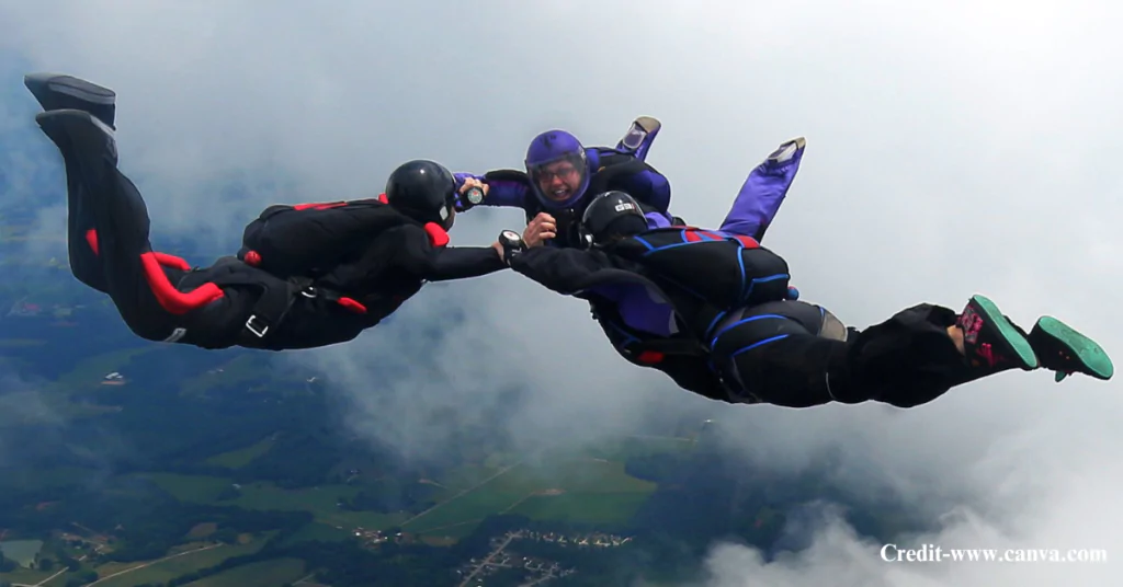 Skydiving in India